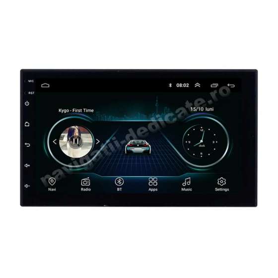 Navigatie Android Nissan Hyundai NAVD-E902N