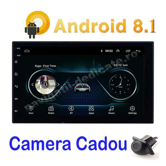 Carpad Navigatie Android 8.1 Nissan Hyundai NAVD-E902N OR