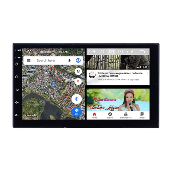 Carpad Navigatie Android Mercedes Benz Ml W163 1997–2005 Gps Carkit NAVD-E902ML