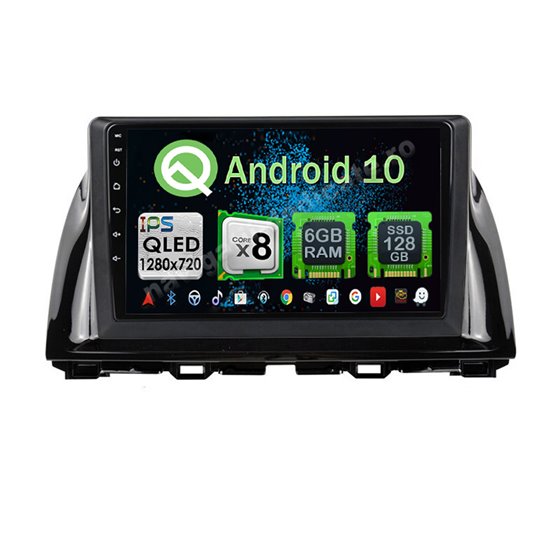 Navigatie Carplay Android 10 CX-5 (low)2013-2014  Octa Core 6GB Ram 128GB SSD Ecran 9 inch NAVD-US91018