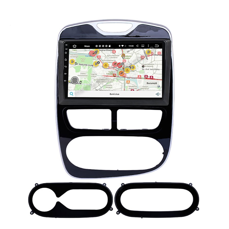 Navigatie Carplay Android 10 Renault CLIO 2013-2015 Octa Core 6GB Ram 128GB SSD Ecran 9 inch NAVD-US91015