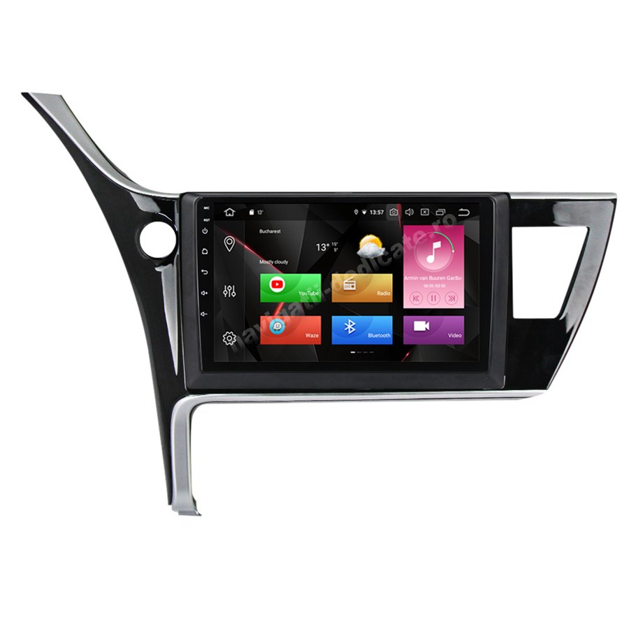 Navigatie Carplay Android 10 Toyota Corolla 2017 Octa Core 6GB Ram 128GB SSD Ecran 9 inch NAVD-US91024