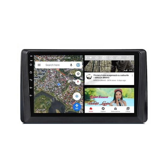 Navigatie Android 10 Duster 2018 Octa Core 4GB Ram Ecran 9 inch NAVD-Z8073