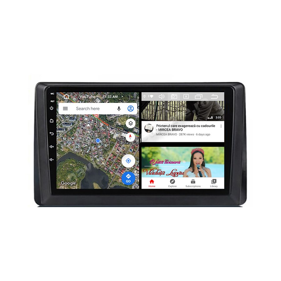 Navigatie Android 10 Duster 2018 Octa Core 4GB Ram Ecran 9 inch NAVD-Z8073