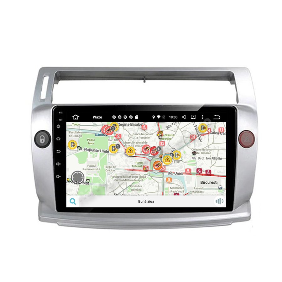 Navigatie Android 10 Citroen C4 2005-2010 Octa Core 4GB Ram Ecran 9 inch NAVD-Z8070