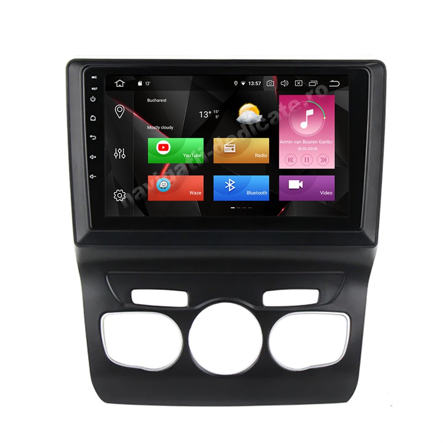 Navigatie Android 10 Citroen C4 2011-2016 Octa Core 4GB Ram Ecran 9 inch NAVD-Z8069
