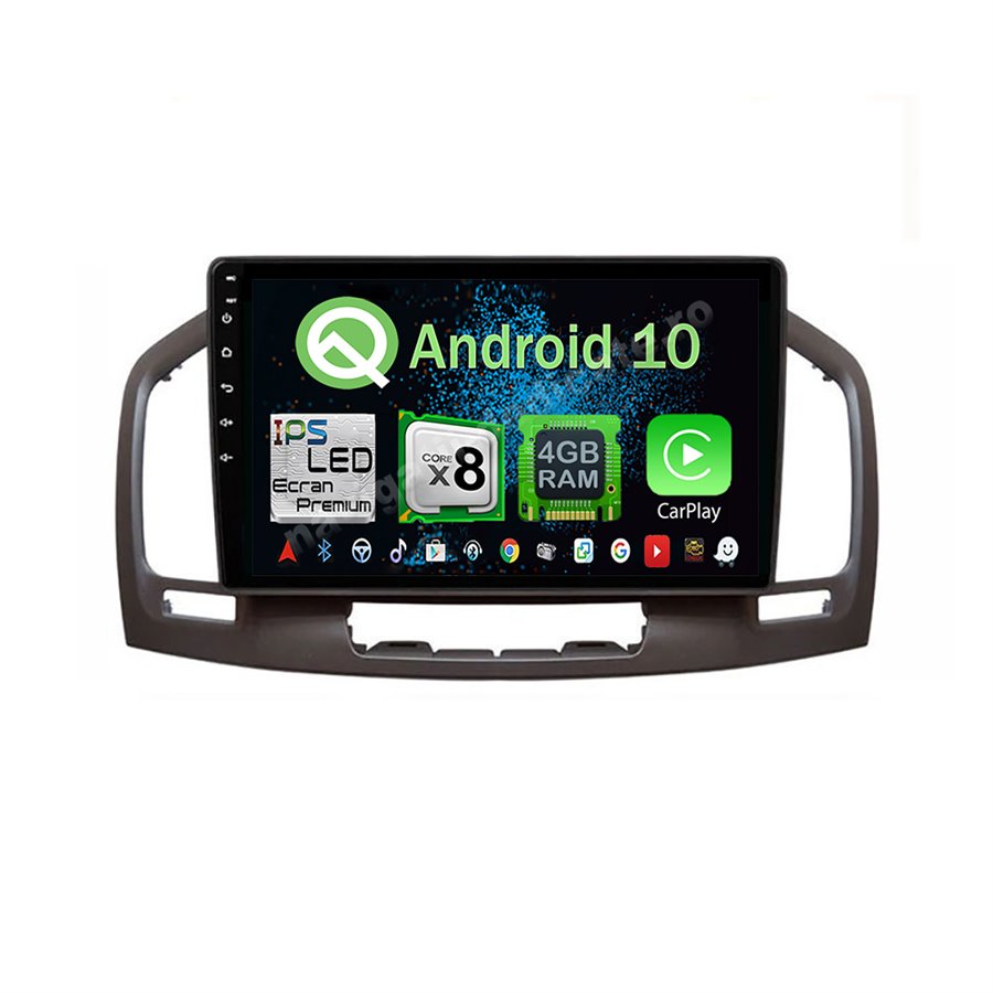 Navigatie Android 10 Opel Insignia 2008-2013 Octa Core 4GB Ram Ecran 9 inch NAVD-Z8067