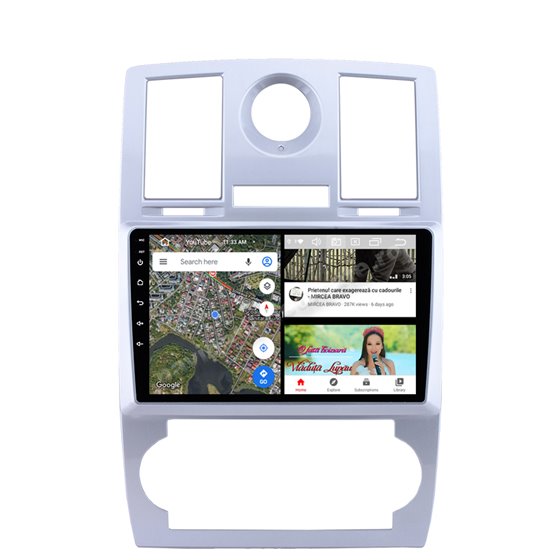 Navigatie Android Chrysler 300C 2004-2008 Octa Core 4GB Ram Ecran 9 inch NAVD-Z8051