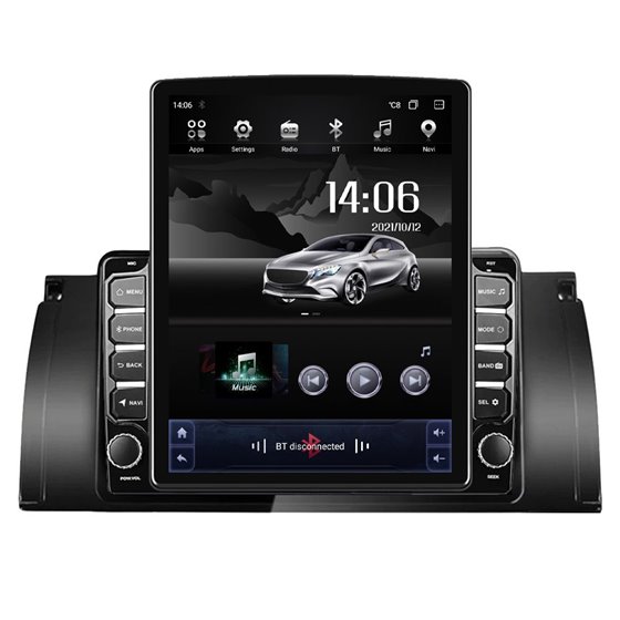 Navigatie Tesla Android 10 BMW E39 X5 E53 Octa Core 4GB Ram Ecran 9.7 inch NAVD-TS97082