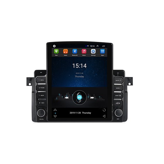 Navigatie Tesla Android BMW E46 Rover 75 Carplay Octa Core 4GB Ram Ecran 9.7 inch NAVD-TS97052