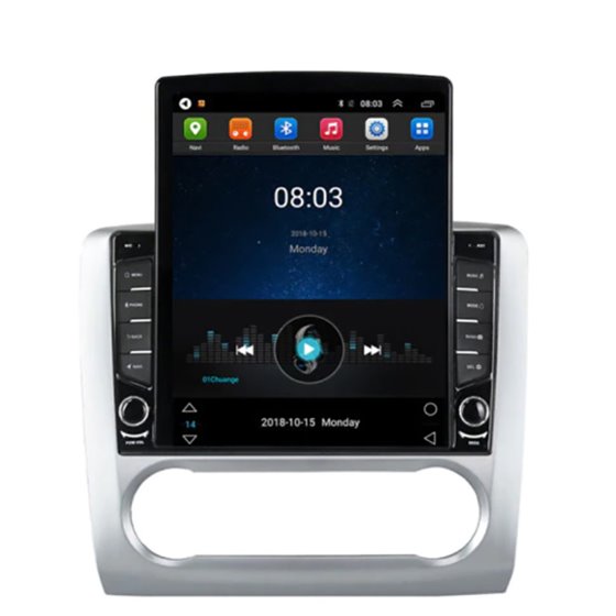 Navigatie Tesla Android 10 Ford Focus 2 Octa Core 4GB Ram Ecran 9.7 inch NAVD-TS970488