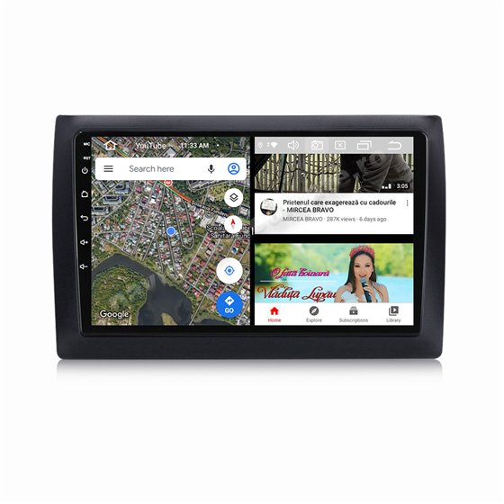 Navigatie Android Fiat Stilo 2GB Ram Ecran 9 inch NAVD-AC9077