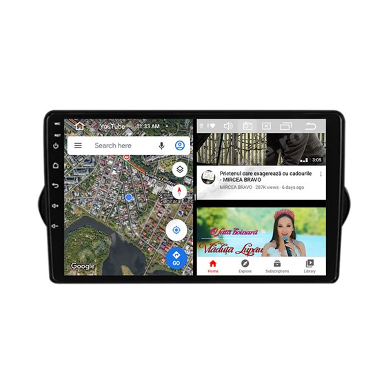 Navigatie Android Fiat Tipo Egea 2GB Ram Ecran 9 inch NAVD-AC9078