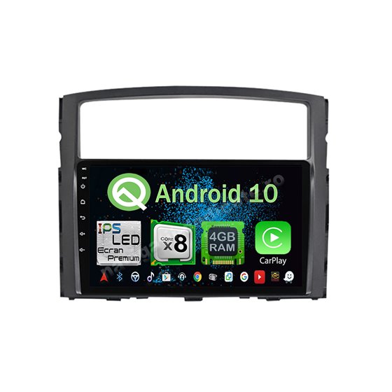 Navigatie Android Mitsubishi Pajero Carplay Octa Core 4GB Ram Ecran 9 inch NAVD-Z8098