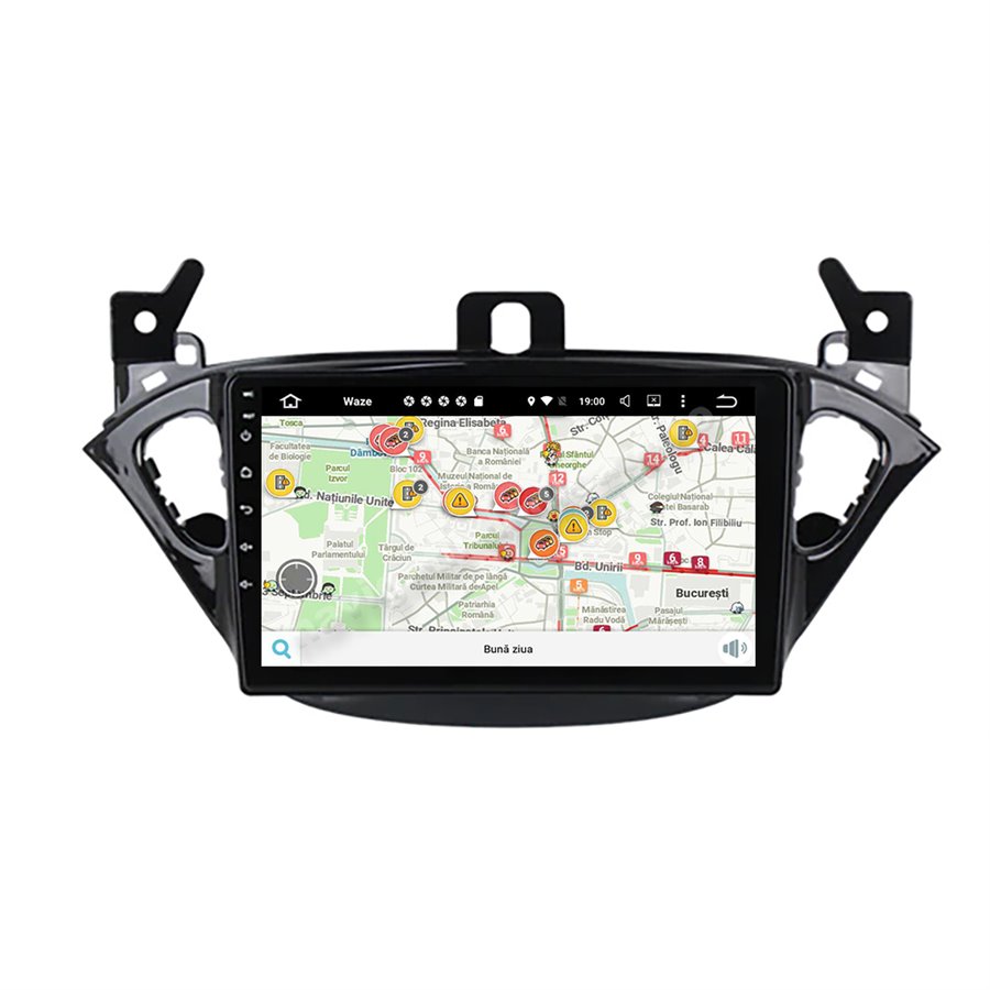 Navigatie CarPlay Android Opel Corsa E Octa Core 4GB Ram Ecran 9 inch NAVD-Z8091