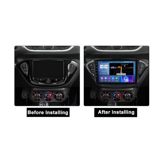 Navigatie CarPlay Android Opel Corsa E Octa Core 4GB Ram Ecran 9 inch NAVD-Z8091