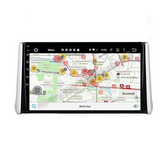 Navigatie CarPlay Android Toyota Rav 4 2019 Octa Core 6GB Ram 128GB SSD Ecran 9 inch NAVD-US9093