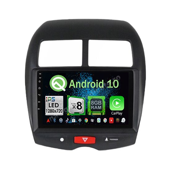 Navigatie Carplay Android Mitsubishi ASX 2013-2016 Octa Core 8GB Ram Ecran 9 inch NAVD-M861022