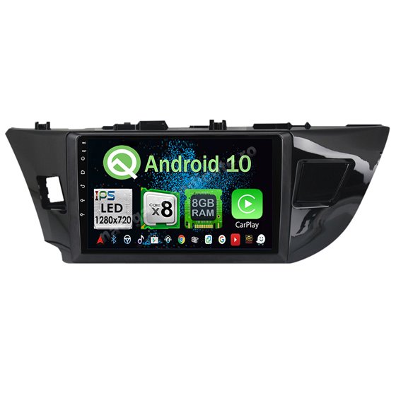 Navigatie Carplay Android Toyota Corolla 2014-2016 Octa Core 8GB Ram 128GB SSD Ecran 9 inch NAVD-M861013