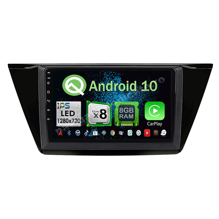 Navigatie Carplay Android VW Touran 2016 Octa Core 8GB Ram 128GB SSD Ecran 9 inch NAVD-M861014