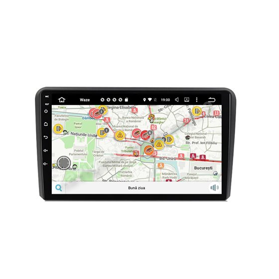 Navigatie Carplay Android Audi A3 Octa Core 8GB Ram 128GB SSD Ecran 9 inch NAVD-M86048