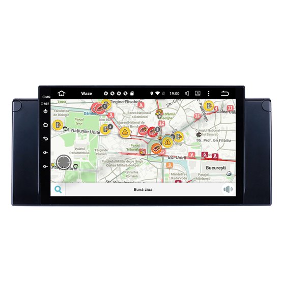 Navigatie Carplay Android BMW E39 X5 E53 Octa Core 8GB Ram 128GB SSD Ecran 9 inch NAVD-M86082