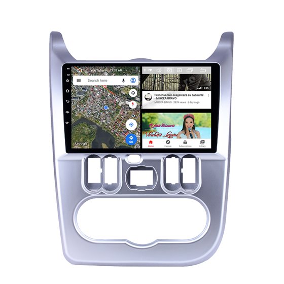 Navigatie Carplay Android DACIA LOGAN DUSTER SANDERO Octa Core 8GB Ram 128GB SSD Ecran 9 inch Ips NAVD-M860157
