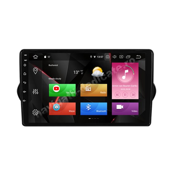 Navigatie CarPlay Android Fiat Tipo Egea Octa Core 8GB Ram 128GB SSD Ecran 9 inch NAVD-M869078