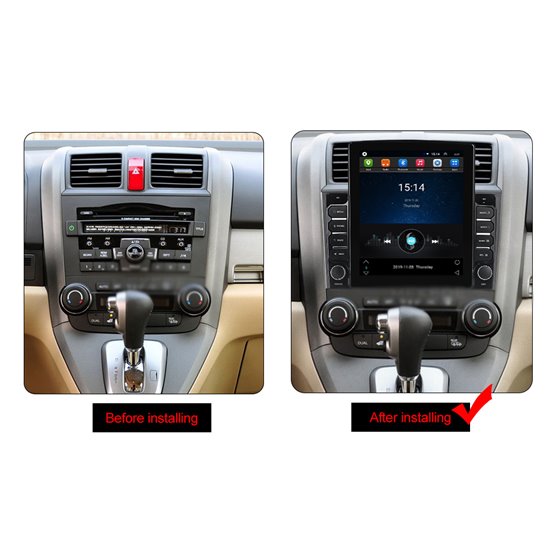 Navigatie Tesla Android Honda CRV CR-V 2007-2011 Carplay Octa Core 4GB Ram Ecran 9.7 inch NAVD-TS97037