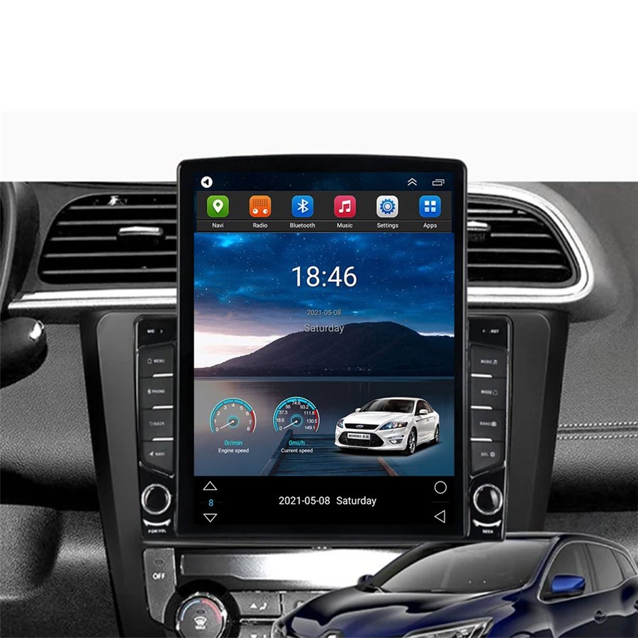 Navigatie Tesla Android 10 Renault Kadjar 2016 Octa Core 4GB Ram Ecran 9.7 inch NAVD-TS97014