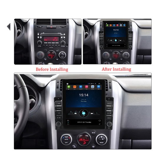 Navigatie Tesla Android Suzuki Grand Vitara 2005-2015 Carplay Octa Core 4GB Ram Ecran 9.7 inch NAVD-TS97011