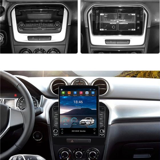 Navigatie Tesla Android Suzuki Vitara 2015 Carplay Octa Core 4GB Ram Ecran 9.7 inch NAVD-TS97010
