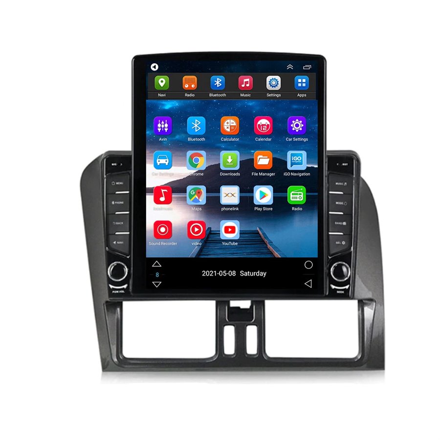 Navigatie Tesla Android 10 Volvo XC60 Octa Core 4GB Ram Ecran 9.7 inch NAVD-TS97XC60