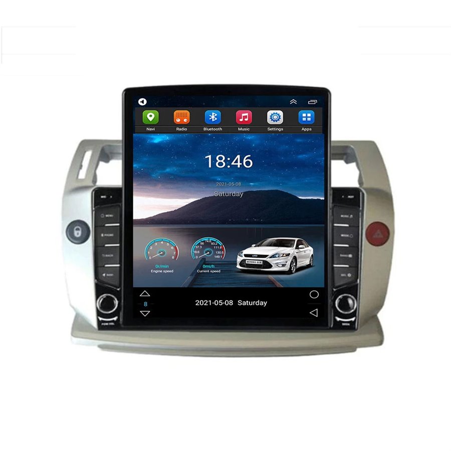 Navigatie Tesla Android Citroen C4 2005-2010 Octa Core 4GB Ram Ecran 9.7 inch NAVD-TS97070