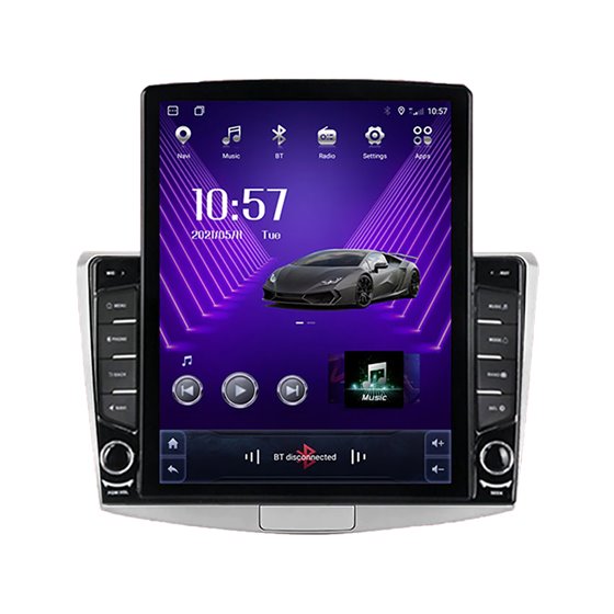 Navigatie Tesla Android Volkswagen Passat B6 B7 CC Carplay Octa Core 4GB Ram Ecran 9.7 inch NAVD-TS1012VW