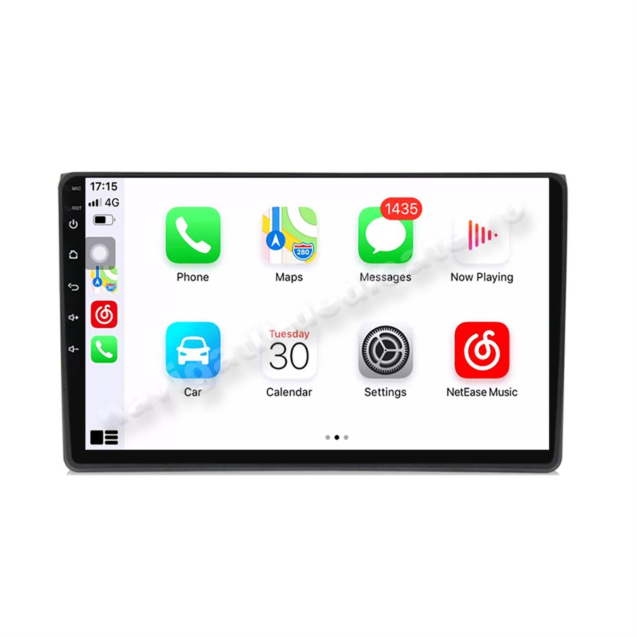 Navigatie Android Audi A4 2GB Ram Ecran 9 inch NAVD-AC9050