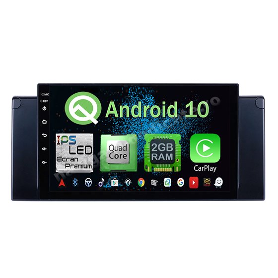 Navigatie Android BMW E39 X5 E53 2GB Ram Ecran 9 inch NAVD-AC9082