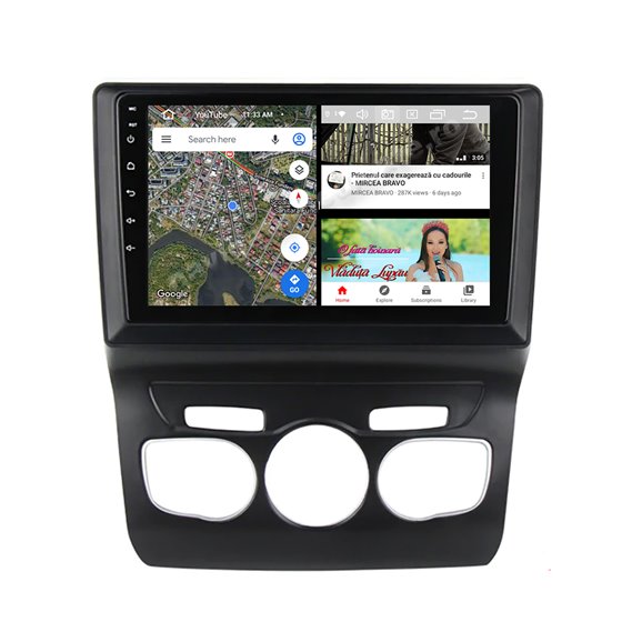 Navigatie Android Citroen C4 2011-2016 2GB Ram Ecran 9 inch NAVD-AC9069