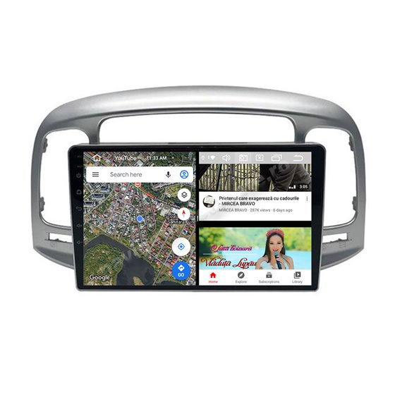 Navigatie Android HYUNDAI ACCENT 2006-2011 2GB Ram Ecran 9 inch NAVD-AC9072