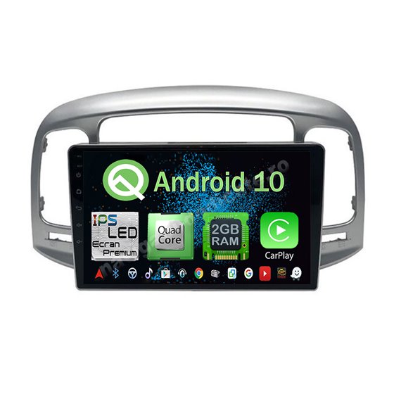 Navigatie Android HYUNDAI ACCENT 2006-2011 2GB Ram Ecran 9 inch NAVD-AC9072
