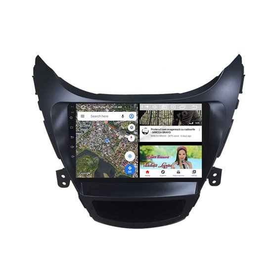 Navigatie Android Hyundai Elantra 2011-2013 2GB Ram Ecran 9 inch NAVD-AC9036