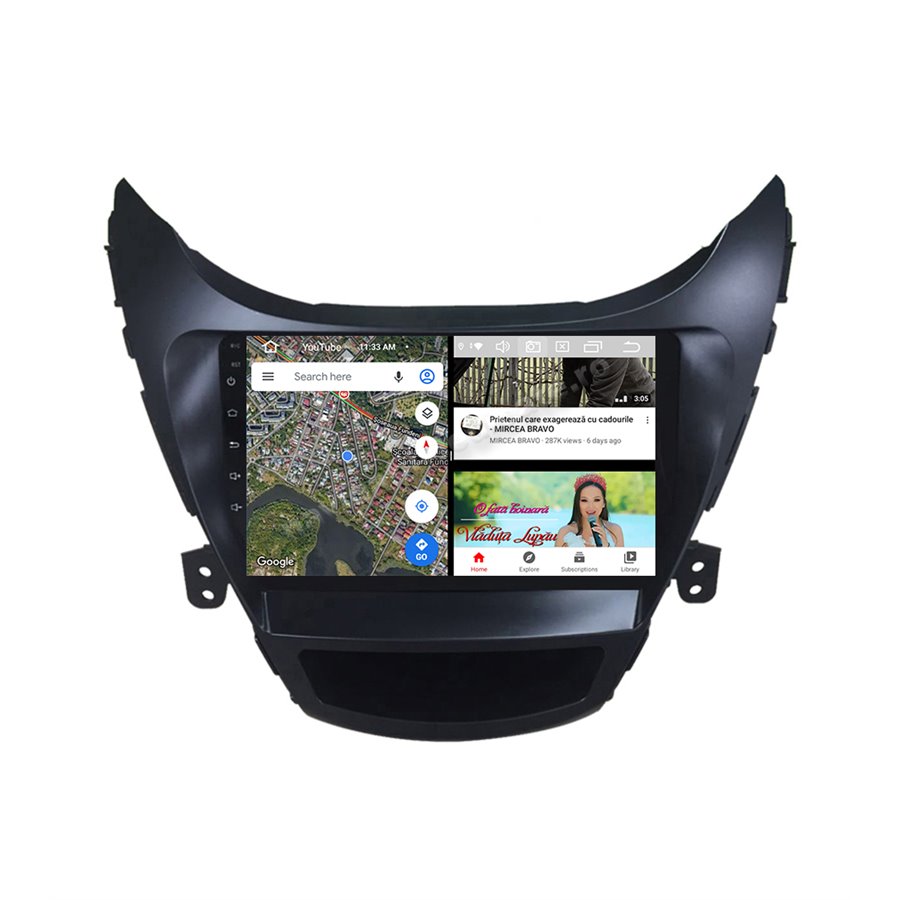Navigatie Android Hyundai Elantra 2011-2013 2GB Ram Ecran 9 inch NAVD-AC9036