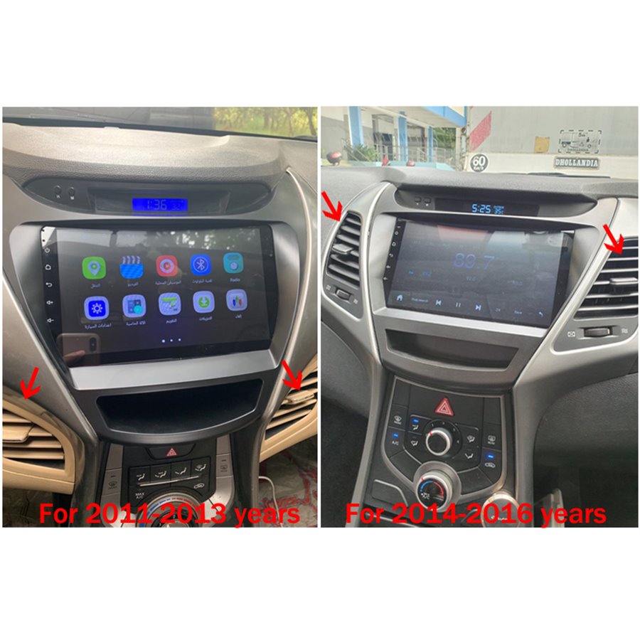 Navigatie Android Hyundai Elantra 2011-2013 2GB Ram Ecran 9 inch NAVD-AC9036