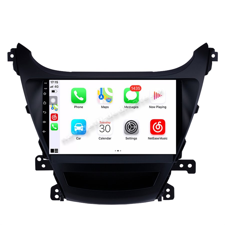 Navigatie Android Hyundai Elantra 2014 2GB Ram Ecran 9 inch NAVD-AC9035