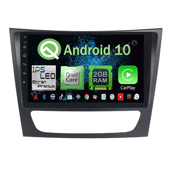 Navigatie Android Mercedes BENZ E Class W211 2GB Ram Ecran 9 inch NAVD-AC9090