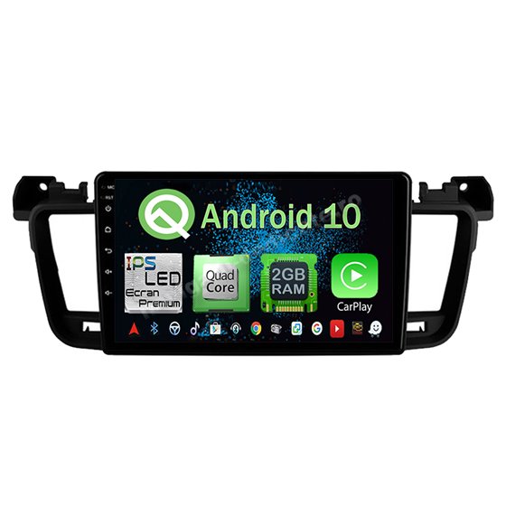 Navigatie Android Peugeot 508 2GB Ram Ecran 9 inch NAVD-AC9061
