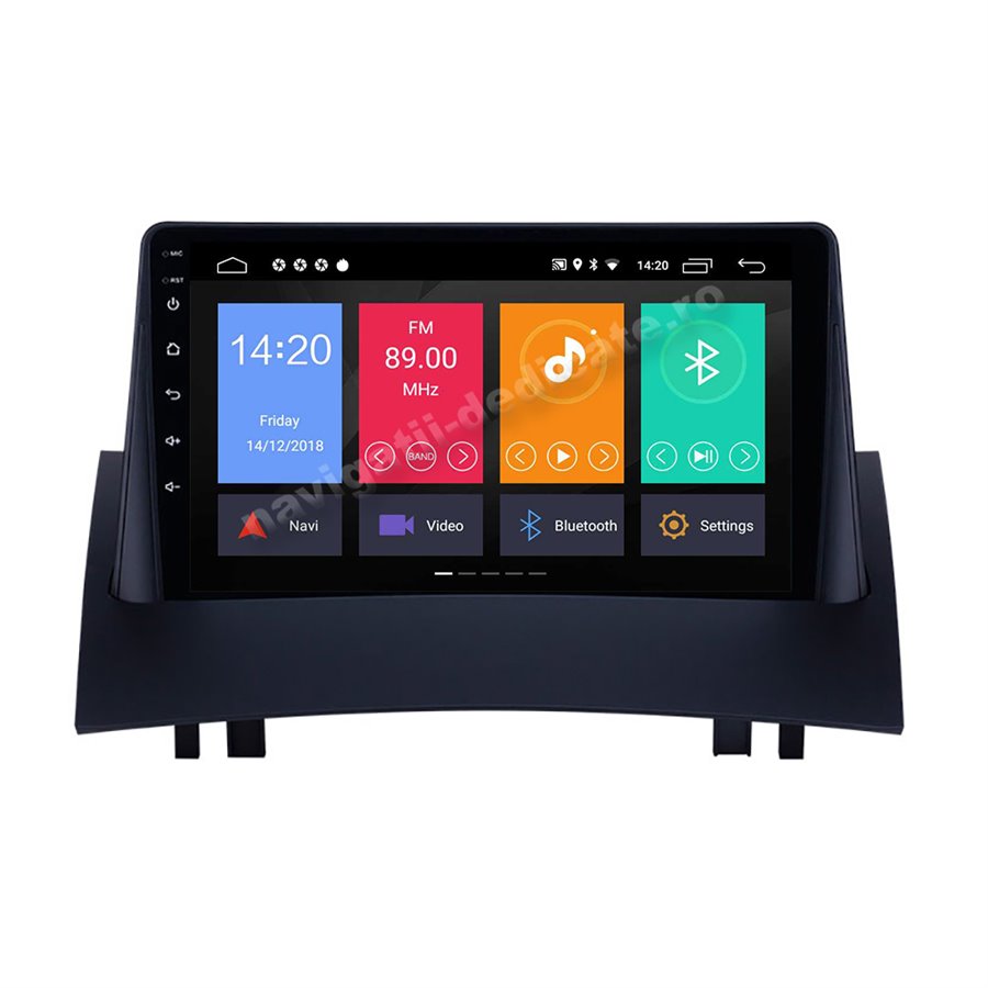 Navigatie Android Renault Megane 2 2004-2008 2GB Ram Ecran 9 inch NAVD-AC9046