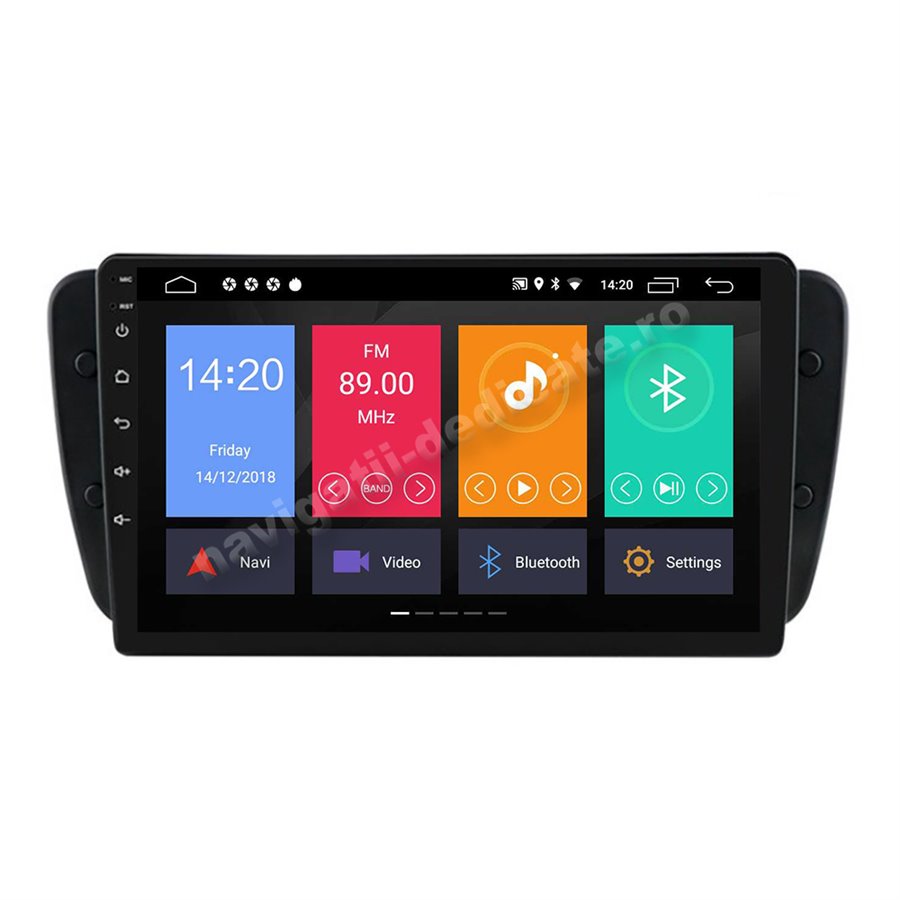Navigatie Android Seat Ibiza 2009-2014 2GB Ram Ecran 9 inch NAVD-AC9092