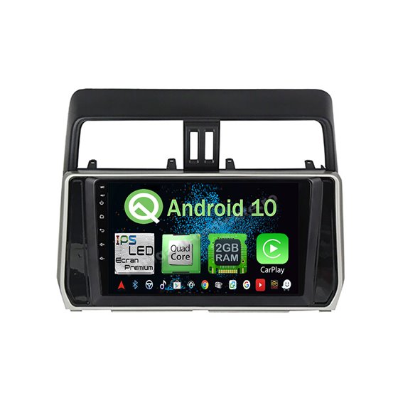 Navigatie Android Toyota Land Cruiser Prado J150 2018 2GB Ram Ecran 9 inch NAVD-AC9060