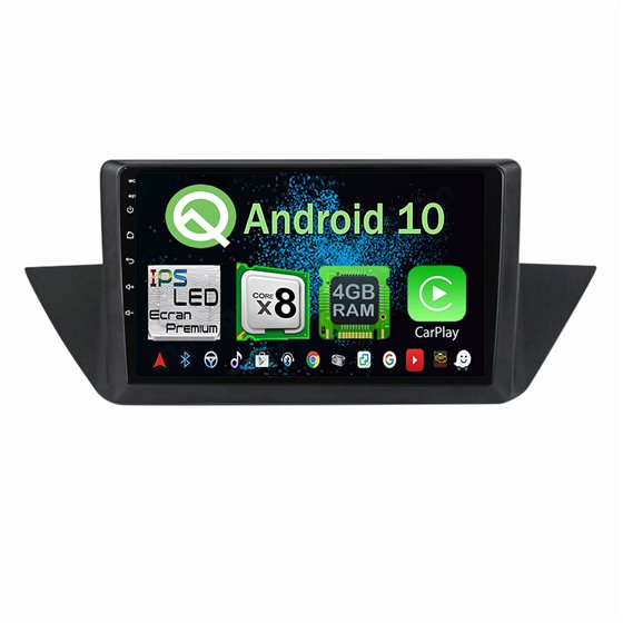 Navigatie Android 10 BMW X1 E84 Octa Core 4GB Ram Ecran 9 inch NAVD-Z8X1E84